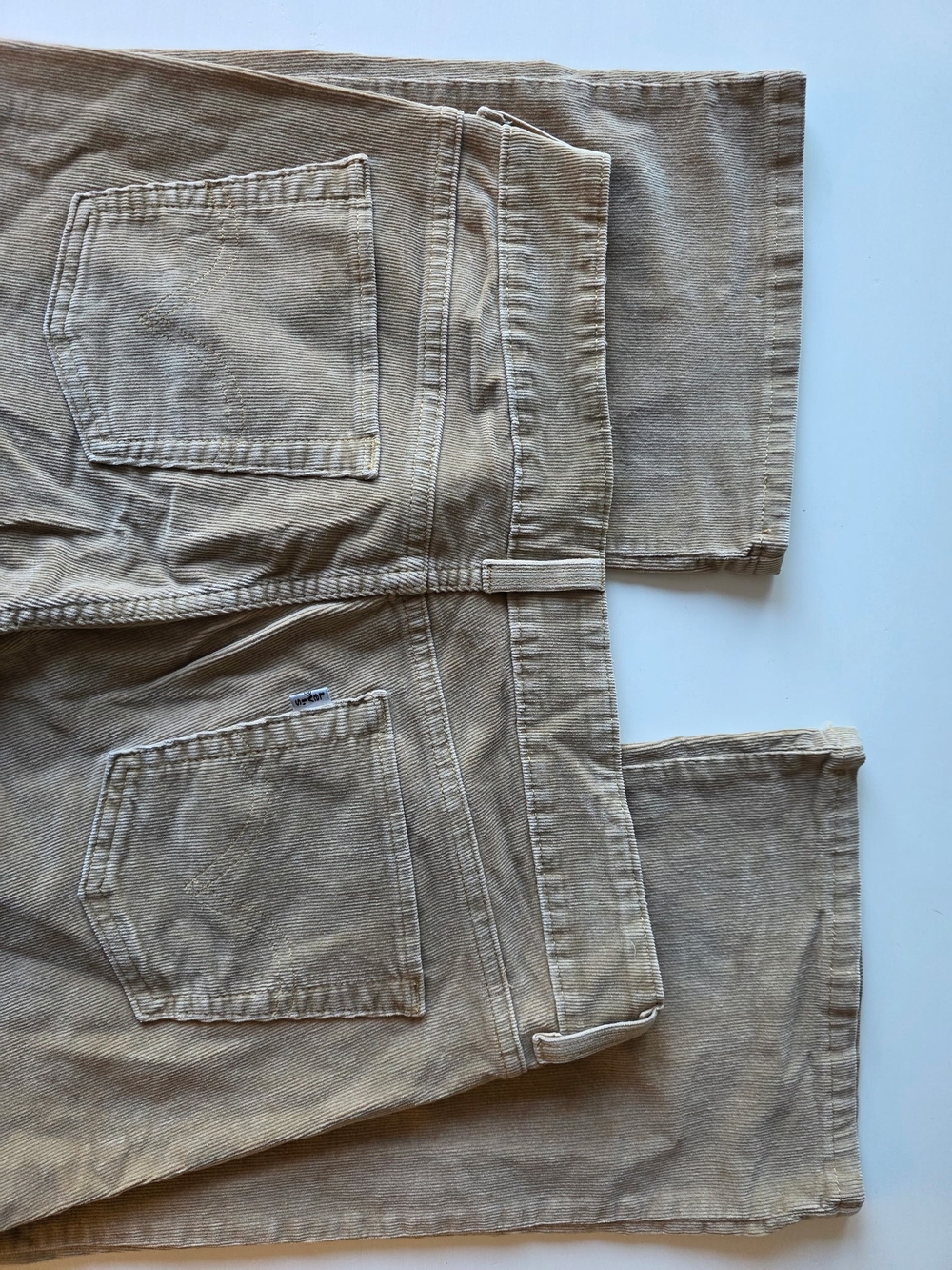 Levi's Women's Corduroy Bootcut Pants in Khaki ~ Size 10 Slender 526 - Picture 5 of 10